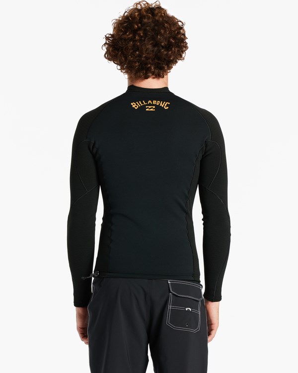 Billabong 1mm Revolution Natural Wetsuit Jacket Černé | ELKVNC-401