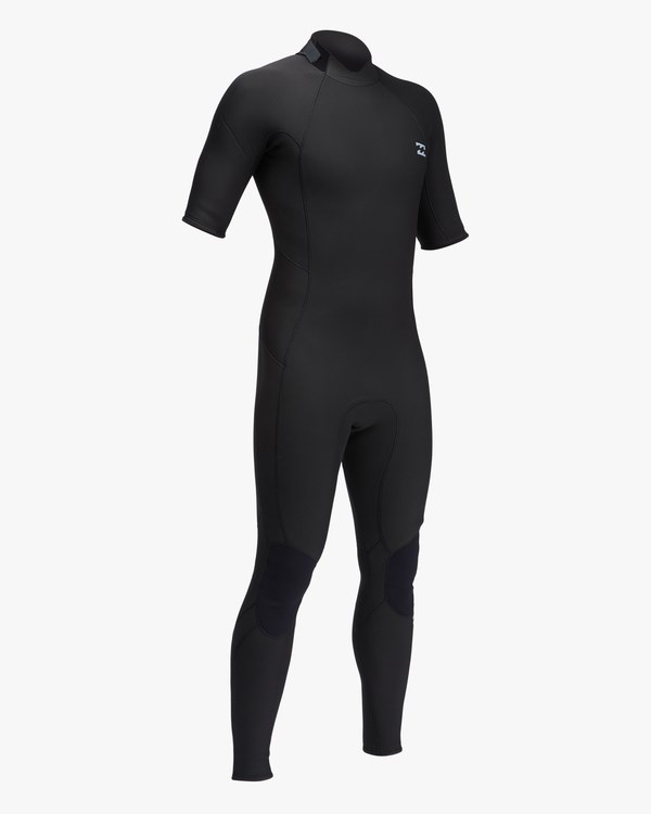 Billabong 2/2 Absolute Back Zip Krátké Sleeve Full Wetsuit Černé | GCIOQJ-650