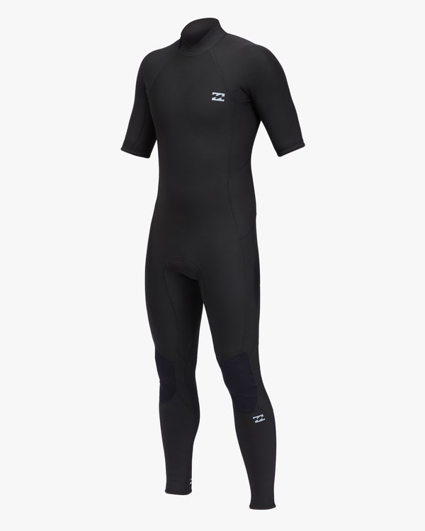 Billabong 2/2 Absolute Back Zip Krátké Sleeve Full Wetsuit Černé | GCIOQJ-650