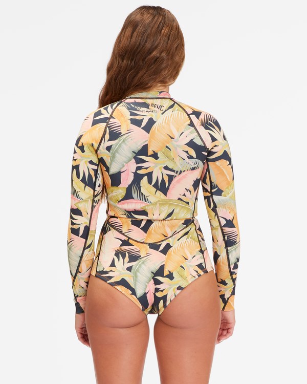 Billabong 2/2 Salty Dayz Long Sleeve Spring Suit Jungle Night | MXAIUO-148