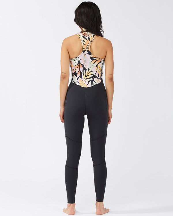 Billabong 2/2 Salty Jane Long Jane Wetsuit Černé | XNYVJI-139