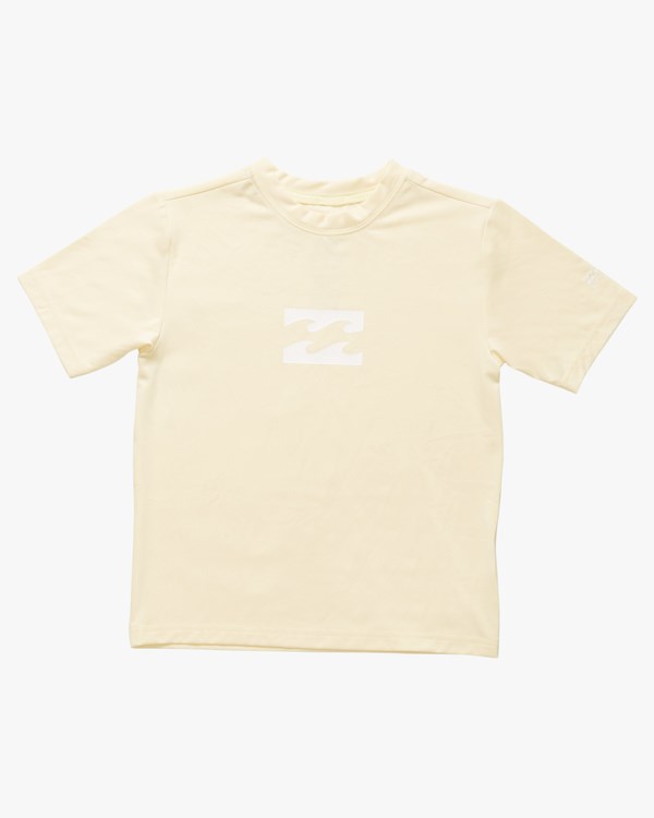 Billabong (2-7) All Day Wave Loose Fit Krátké Sleeve Surf Tee Žluté | LHQGKR-486