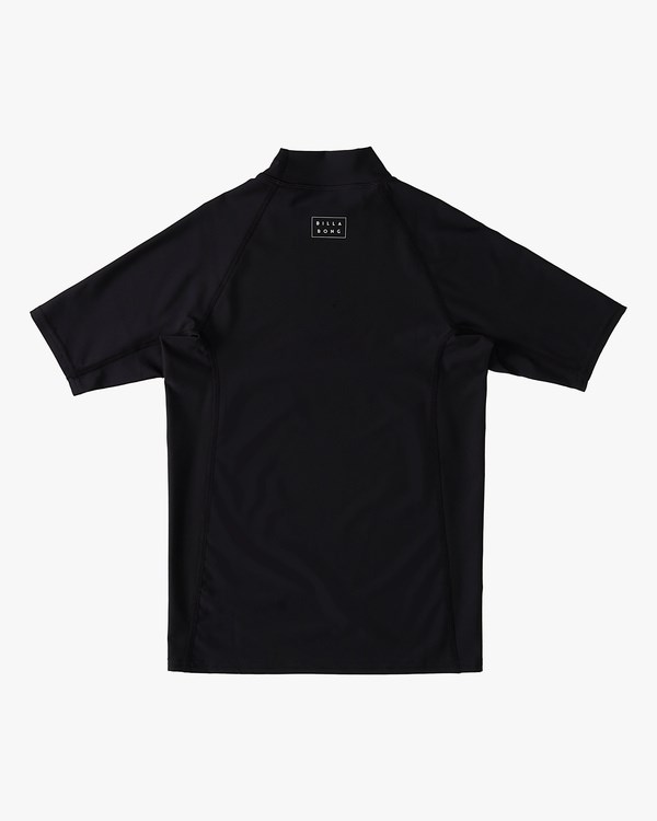 Billabong (2-7) All Day Wave Performance Fit Krátké Sleeve Rashguard Černé | GQPBNM-158