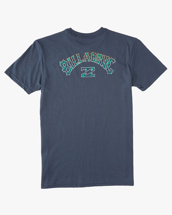 Billabong (2-7) Arch Fill Krátké Sleeve T-Shirt Tmavě Blankyt | PNGMXK-425