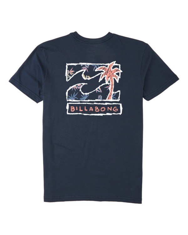Billabong (2-7) BBTV2 Krátké Sleeve T-Shirt Tmavě Blankyt | YNCUFB-583