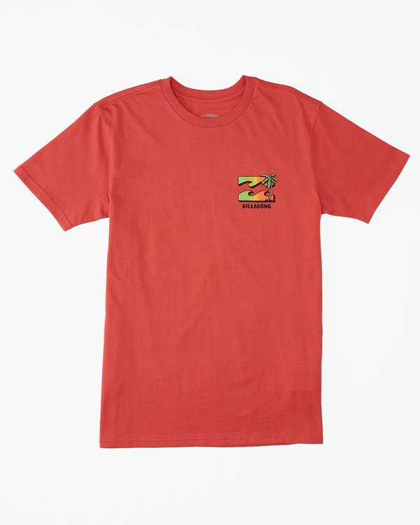Billabong (2-7) BBTV Krátké Sleeve T-Shirt Koralove | JBFAGY-762