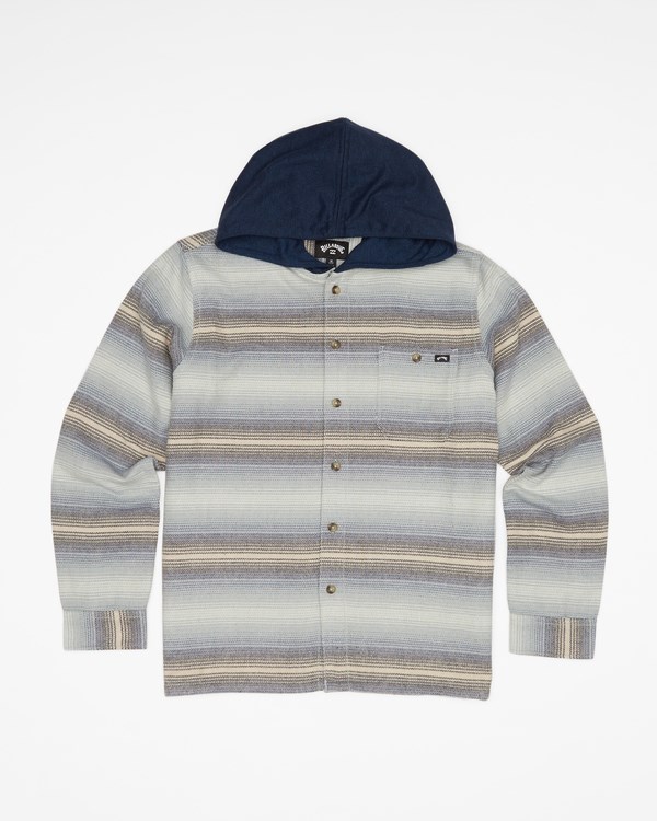 Billabong (2-7) Baja S Kapucí Flannel Shirt Blankyt | FNGACO-145