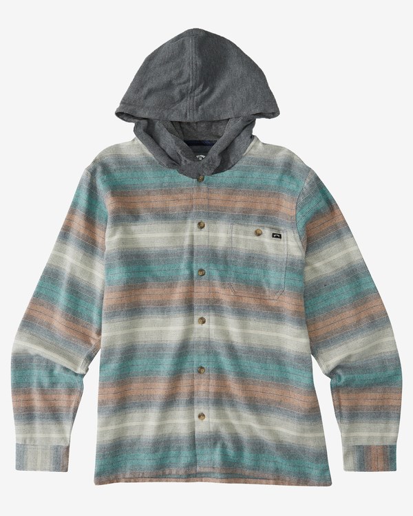 Billabong (2-7) Baja S Kapucí Flannel Shirt Chino | ZOJPEH-450