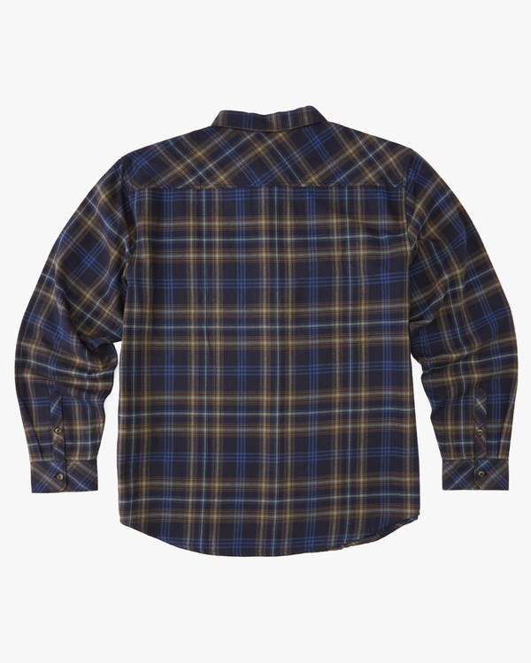 Billabong (2-7) Coastline Flannel Shirt Midnight | VGAWPI-201