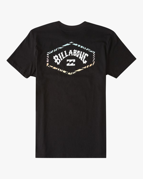Billabong (2-7) Exit Arch Krátké Sleeve T-Shirt Černé | SFRVQP-138