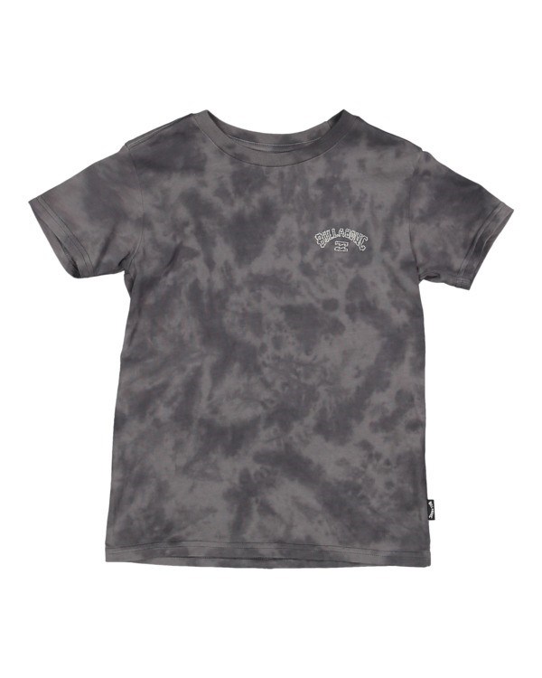 Billabong (2-7) Groms Arch Tie-Dye Krátké Sleeve T-Shirt Černé | VMGNLC-274