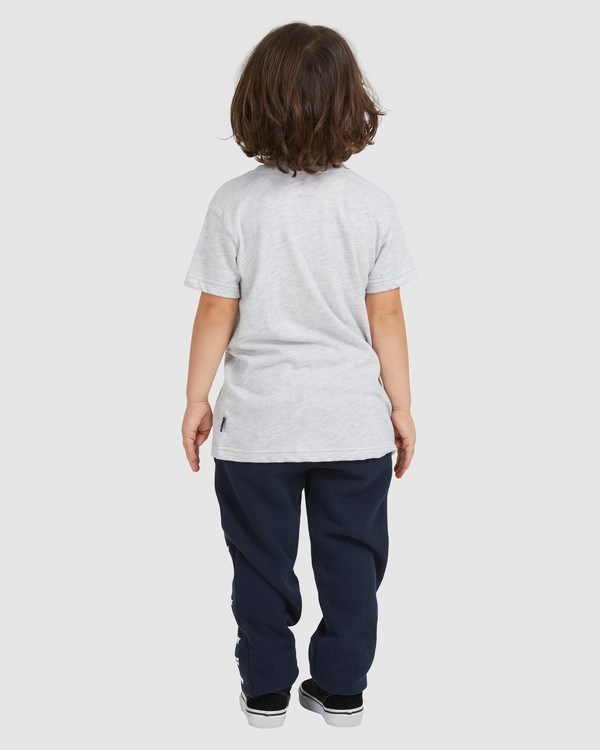Billabong (2-7) Groms Diamond Wave Krátké Sleeve T-Shirt Světle Šedé | BKEDCS-234