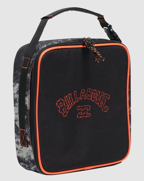 Billabong (2-7) Groms High Tide Lunch Box Černé | QOSIHR-014