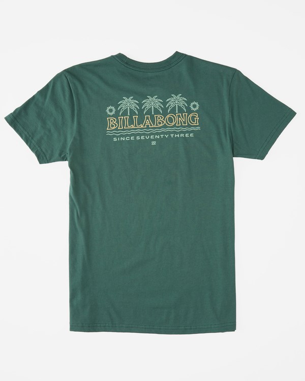 Billabong (2-7) Lounge Krátké Sleeve T-Shirt Cypress | LVGPCZ-789
