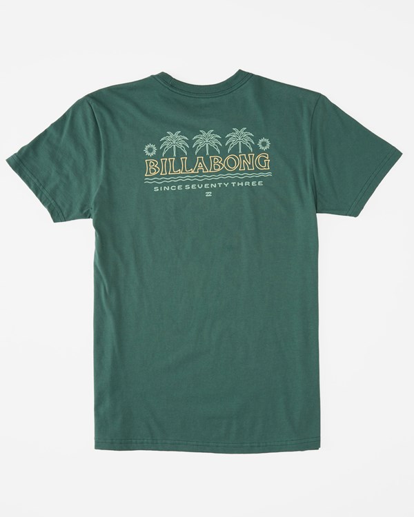 Billabong (2-7) Lounge Krátké Sleeve T-Shirt Cypress | LVGPCZ-789