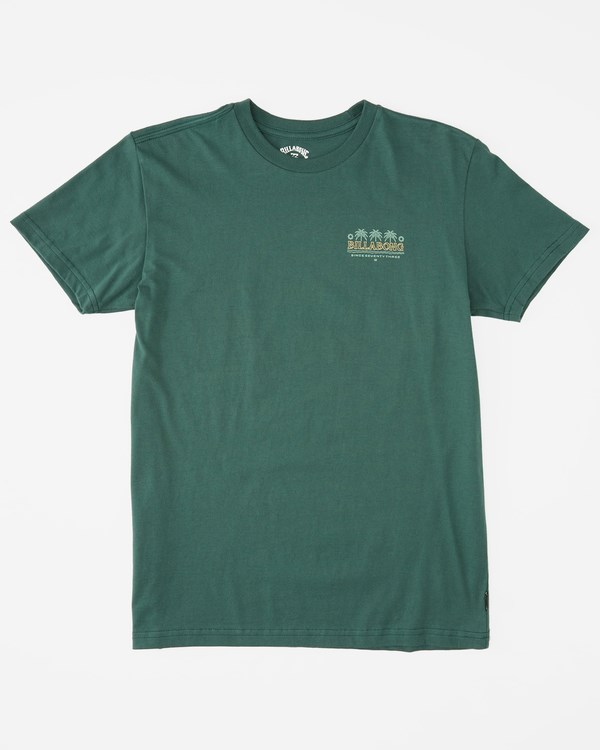 Billabong (2-7) Lounge Krátké Sleeve T-Shirt Cypress | LVGPCZ-789