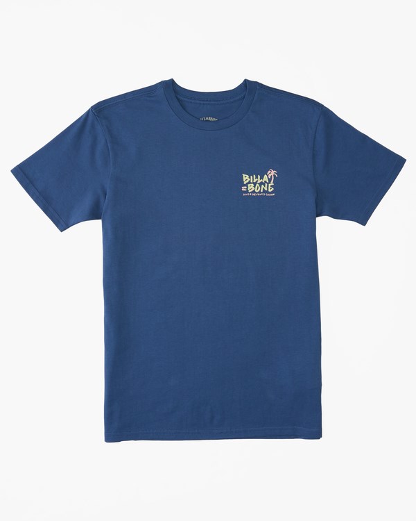 Billabong (2-7) Lounge Krátké Sleeve T-Shirt Blankyt | RKEDPT-467