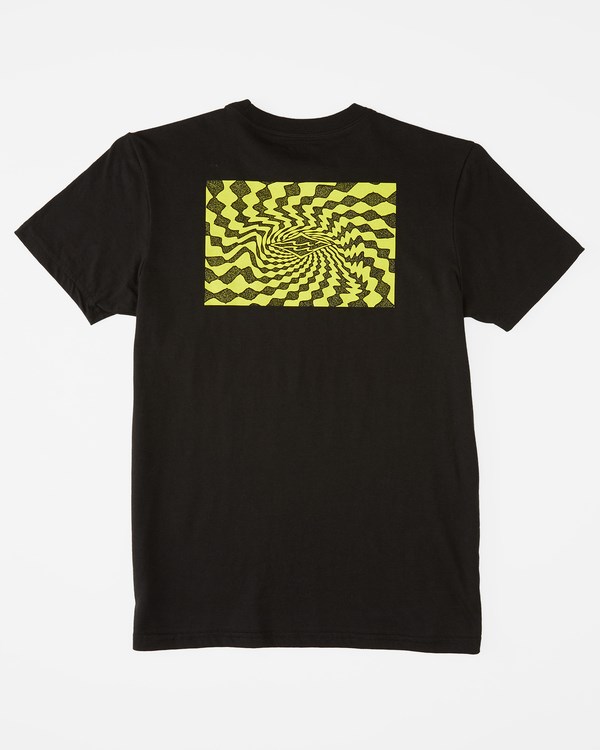 Billabong (2-7) Providence Krátké Sleeve T-Shirt Černé | STXEQL-570