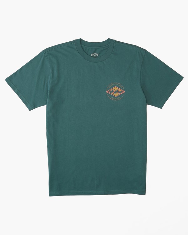 Billabong (2-7) Rotor Diamond Krátké Sleeve T-Shirt Cypress | TYVANI-248