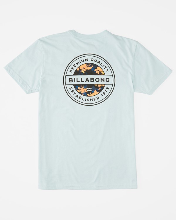 Billabong (2-7) Rotor Fill Krátké Sleeve T-Shirt Coastal | DAVRYN-759