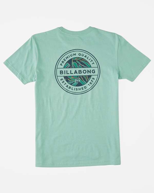 Billabong (2-7) Rotor Fill Krátké Sleeve T-Shirt Zelene | MDORUA-213