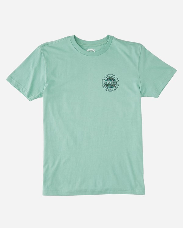 Billabong (2-7) Rotor Fill Krátké Sleeve T-Shirt Zelene | MDORUA-213