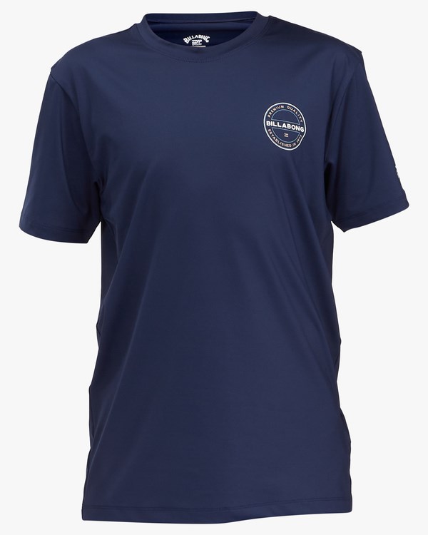 Billabong (2-7) Rotor Loose Fit Krátké Sleeve Surf Tee Tmavě Blankyt | QNKSLP-921