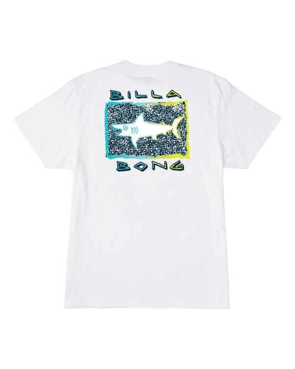 Billabong (2-7) Sharky Krátké Sleeve T-Shirt Bílé | AIXVCM-946
