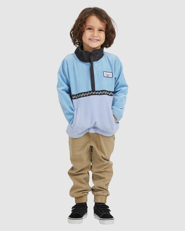 Billabong (2-7) Space Cow Half-Zip Pullover Blankyt | GRWCFZ-920