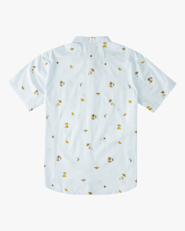 Billabong (2-7) Sundays Mini Krátké Sleeve Shirt Blankyt | DTHRKF-302