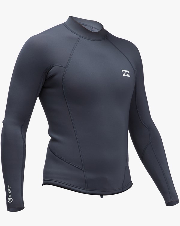 Billabong 2mm Absolute Long Sleeve Wetsuit Jacket Graphite | CSMFJB-214