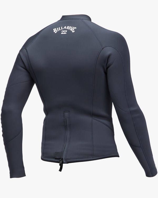 Billabong 2mm Absolute Long Sleeve Wetsuit Jacket Graphite | CSMFJB-214