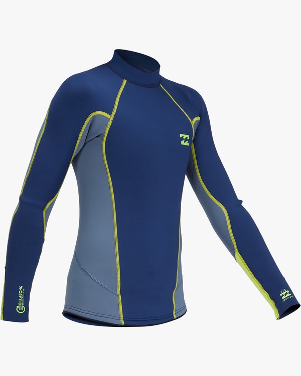 Billabong 2mm Absolute Long Sleeve Wetsuit Jacket Tmavě Blankyt | HBVMIA-458