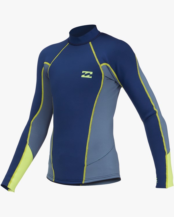 Billabong 2mm Absolute Long Sleeve Wetsuit Jacket Tmavě Blankyt | HBVMIA-458