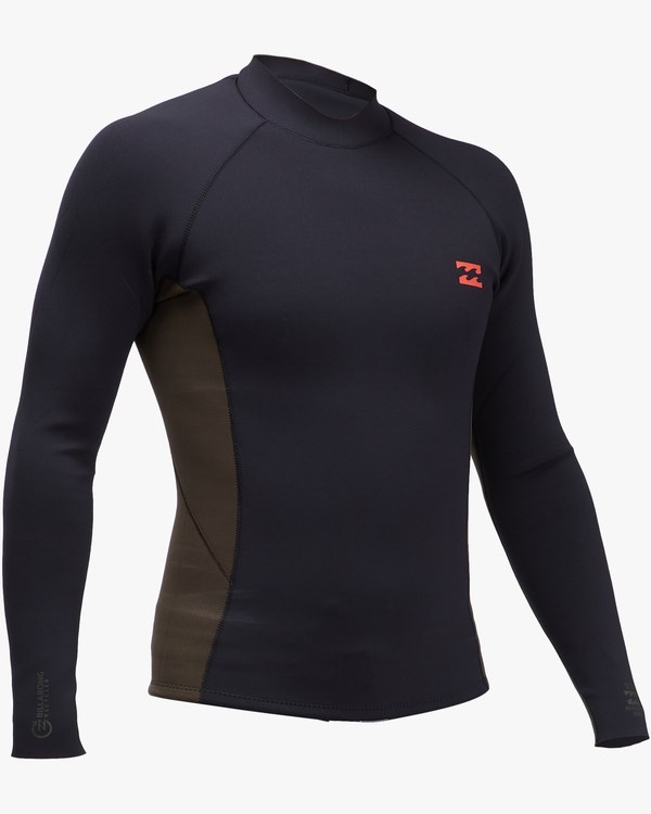 Billabong 2mm Revolution Interchange Long Sleeve Wetsuit Jacket Černé | TXWOSC-854