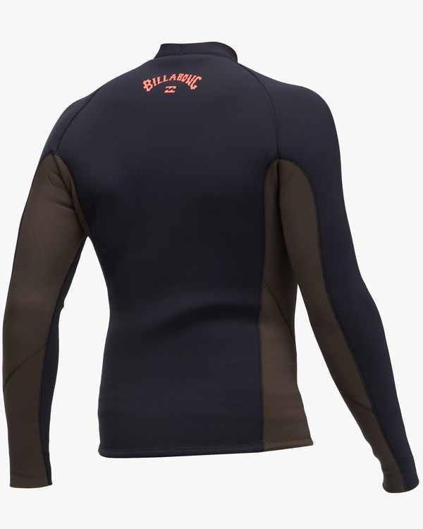 Billabong 2mm Revolution Interchange Long Sleeve Wetsuit Jacket Černé | TXWOSC-854