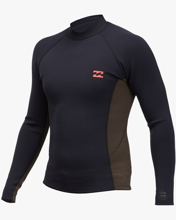 Billabong 2mm Revolution Interchange Long Sleeve Wetsuit Jacket Černé | TXWOSC-854