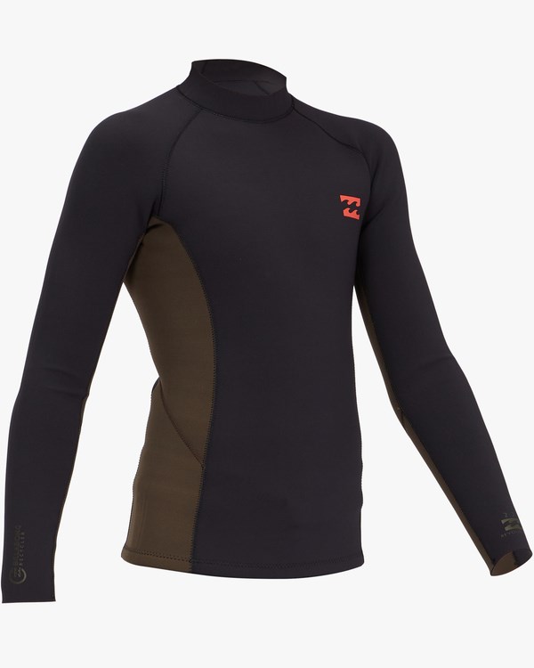 Billabong 2mm Revolution Interchange Long Sleeve Wetsuit Jacket Černé | WRMIQN-739