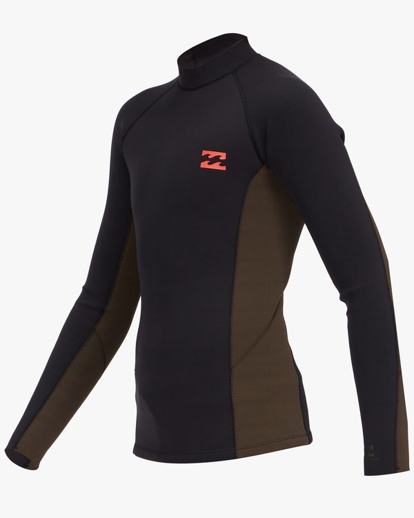 Billabong 2mm Revolution Interchange Long Sleeve Wetsuit Jacket Černé | WRMIQN-739