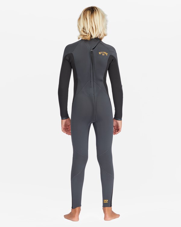 Billabong 3/2 Absolute Back Zip Full Wetsuit Neon Night | ELIUFB-691