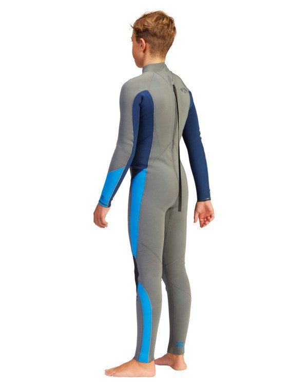Billabong 3/2 Absolute Back Zip Full Wetsuit Ash | JCPFDL-342