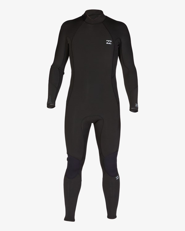 Billabong 3/2 Absolute Back Zip Full Wetsuit Černé | LBIZWU-985