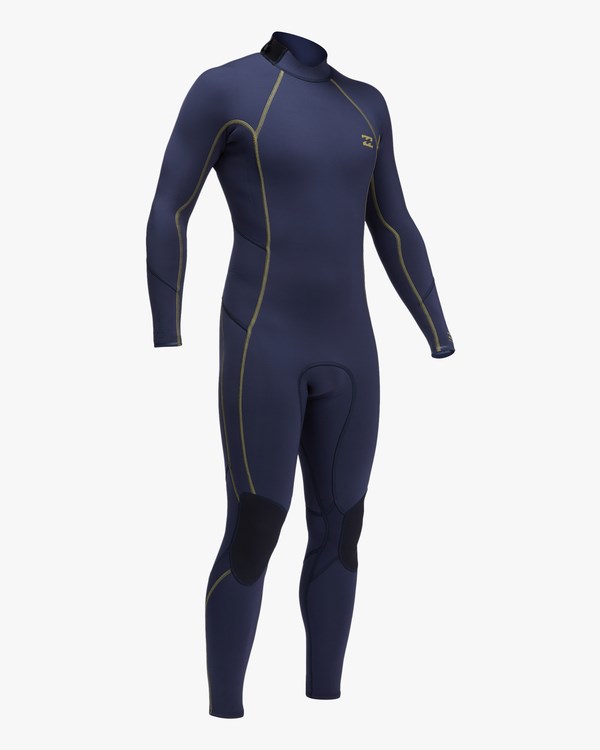 Billabong 3/2 Absolute Back Zip Full Wetsuit Tmavě Blankyt | ZTKDQY-719