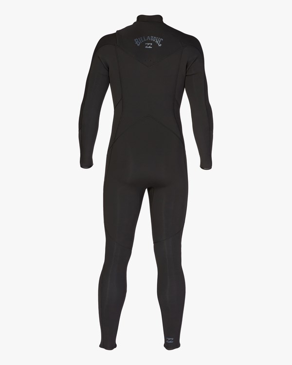 Billabong 3/2 Absolute Chest Zip Full Wetsuit Černé | HTAPLZ-953