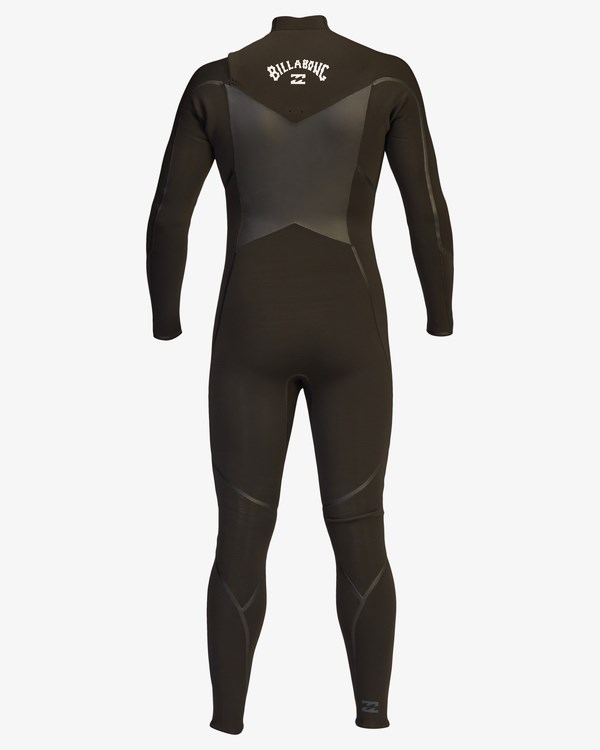 Billabong 3/2 Absolute Plus Chest Zip Full Wetsuit Černé | DVZRXE-475