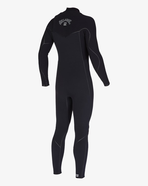 Billabong 3/2 Furnace Chest Zip Full Wetsuit Černé | TBNMXG-280