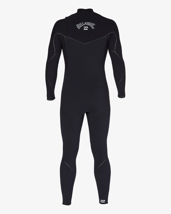 Billabong 3/2 Furnace Chest Zip Full Wetsuit Černé | TBNMXG-280