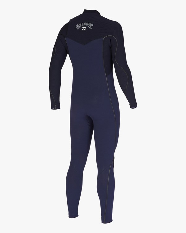 Billabong 3/2 Furnace Comp Chest Zip Full Wetsuit Tmavě Blankyt | TKCIQE-965