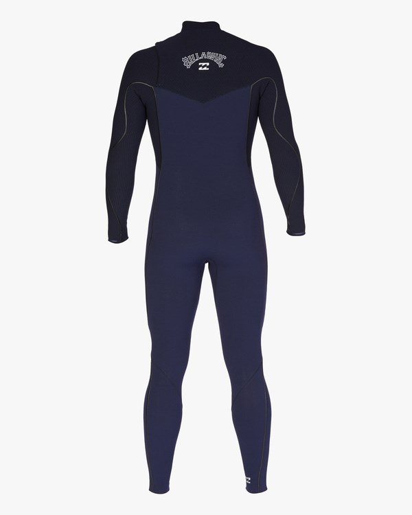 Billabong 3/2 Furnace Comp Chest Zip Full Wetsuit Tmavě Blankyt | TKCIQE-965