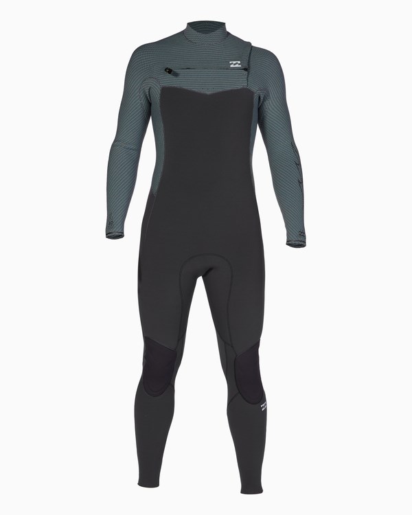 Billabong 3/2 Revolution Chest Zip Full Wetsuit Černé | VNIYQX-370